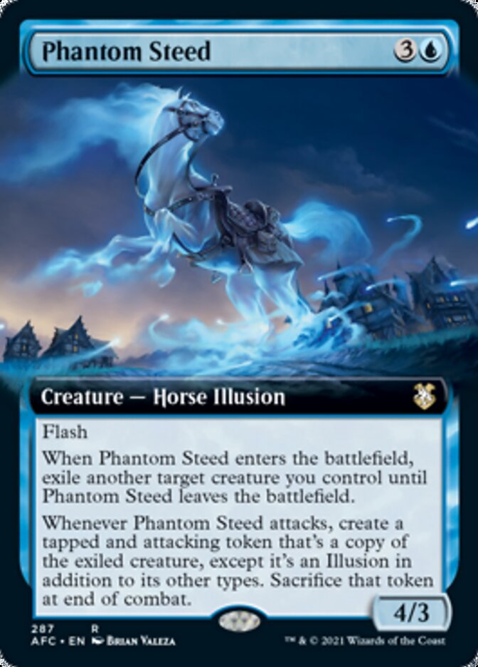 Phantom Steed (Extended Art) [Dungeons & Dragons: Adventures in the Forgotten Realms Commander] | Anubis Games and Hobby