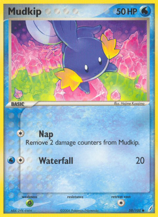 Mudkip (58/100) [EX: Crystal Guardians] | Anubis Games and Hobby