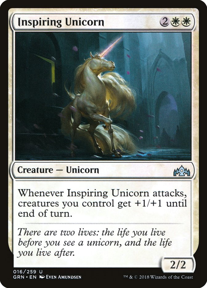 Inspiring Unicorn [Guilds of Ravnica] | Anubis Games and Hobby