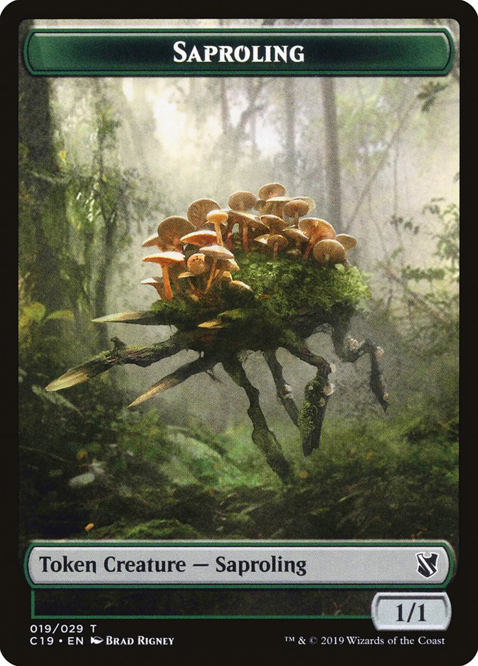 Saproling Token [Commander 2019 Tokens] | Anubis Games and Hobby