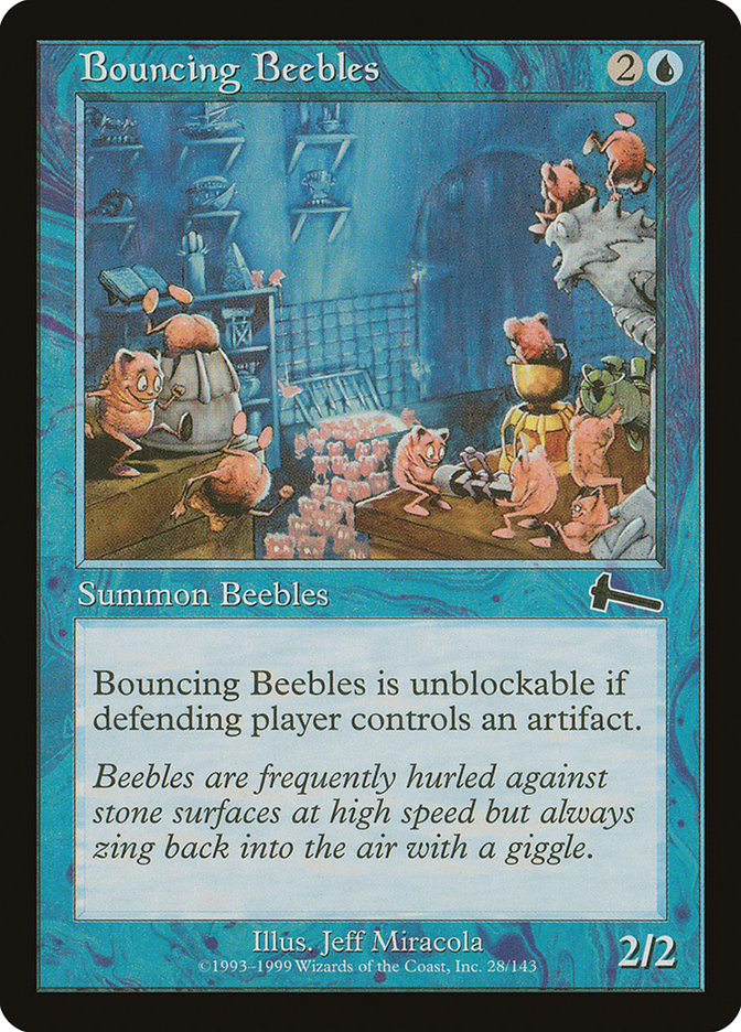 Bouncing Beebles [Urza's Legacy] | Anubis Games and Hobby