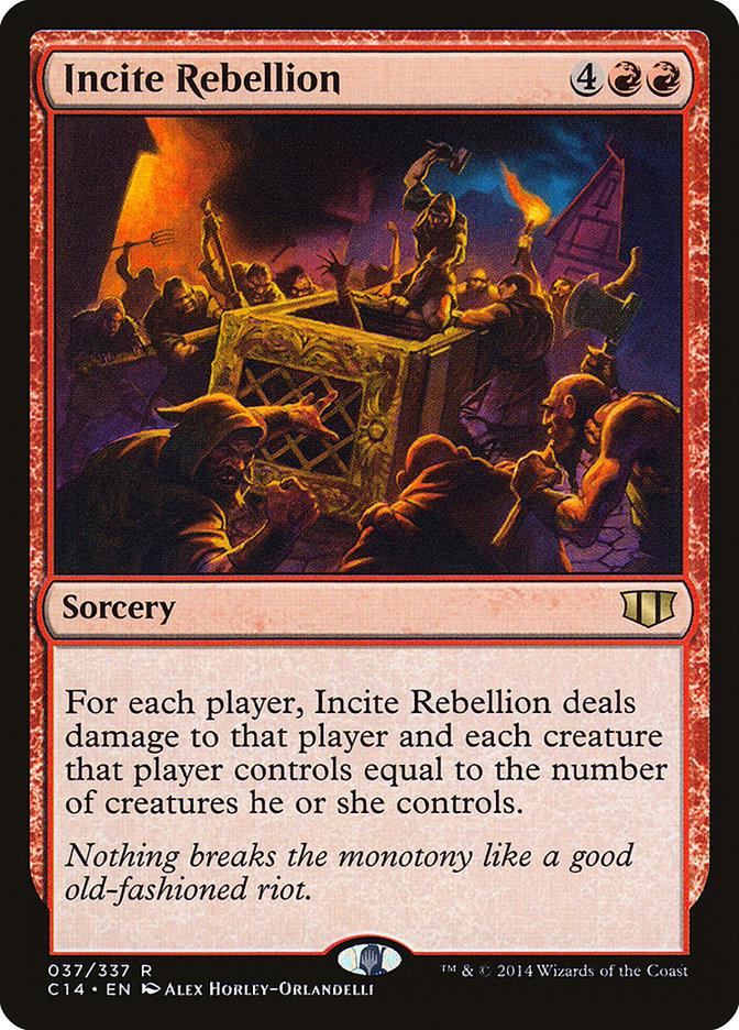 Incite Rebellion [Commander 2014] | Anubis Games and Hobby