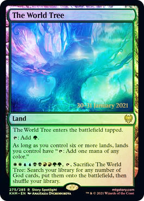 The World Tree [Kaldheim Prerelease Promos] | Anubis Games and Hobby