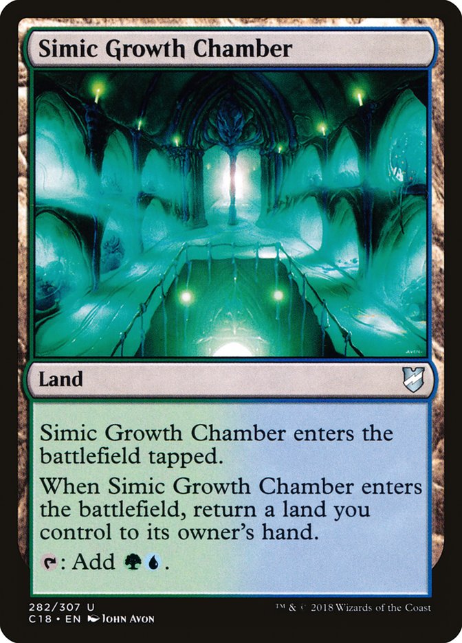 Simic Growth Chamber [Commander 2018] | Anubis Games and Hobby