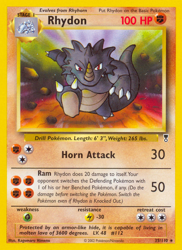 Rhydon (35/110) [Legendary Collection] | Anubis Games and Hobby