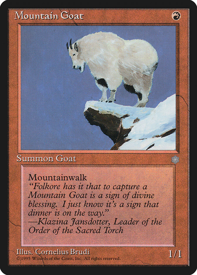 Mountain Goat [Ice Age] | Anubis Games and Hobby