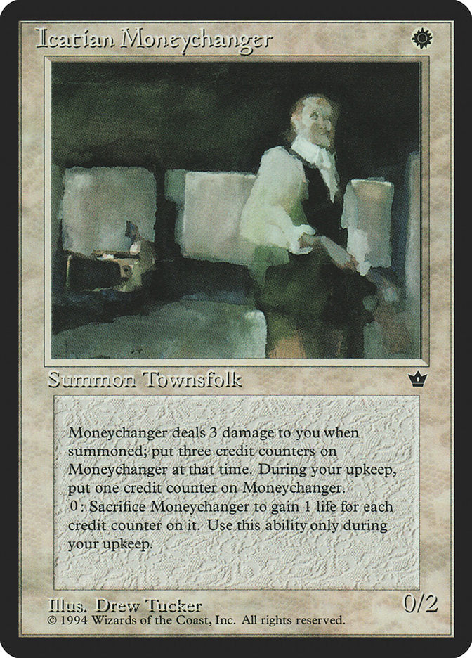 Icatian Moneychanger (Drew Tucker) [Fallen Empires] | Anubis Games and Hobby