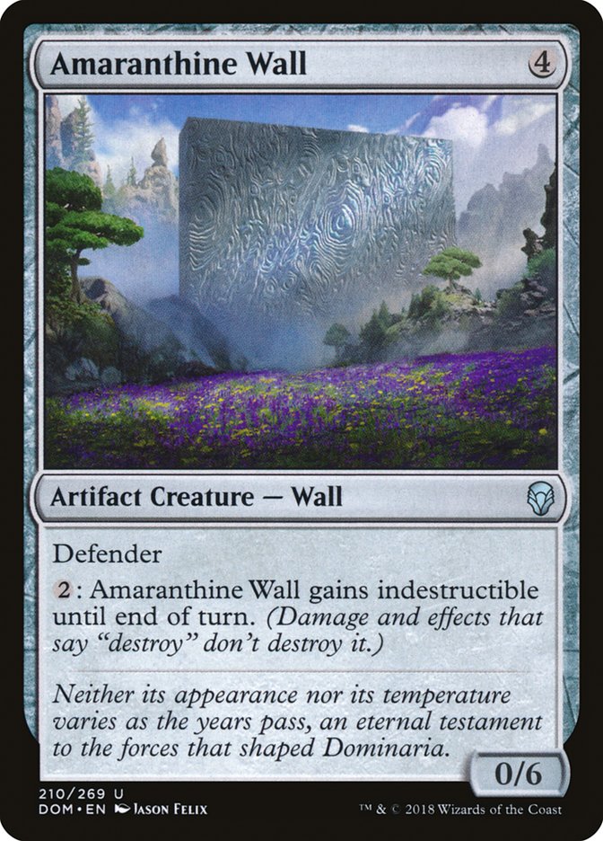 Amaranthine Wall [Dominaria] | Anubis Games and Hobby