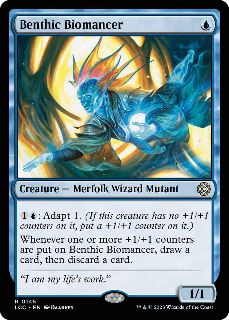 Benthic Biomancer [The Lost Caverns of Ixalan Commander] | Anubis Games and Hobby