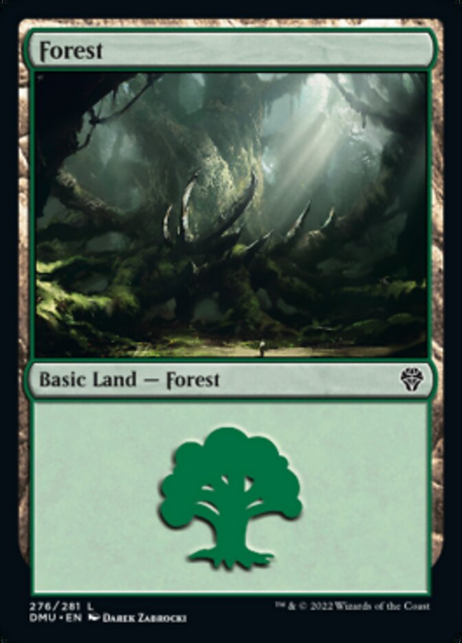 Forest (276) [Dominaria United] | Anubis Games and Hobby