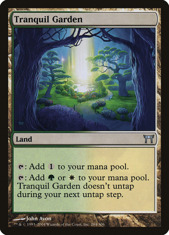 Tranquil Garden [Champions of Kamigawa] | Anubis Games and Hobby