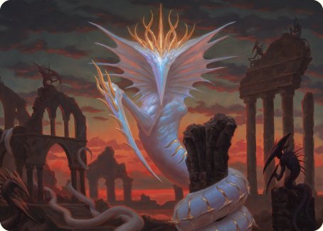 Sliver Gravemother Art Card [Commander Masters Art Series] | Anubis Games and Hobby