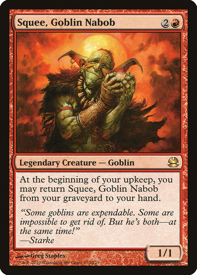 Squee, Goblin Nabob [Modern Masters] | Anubis Games and Hobby