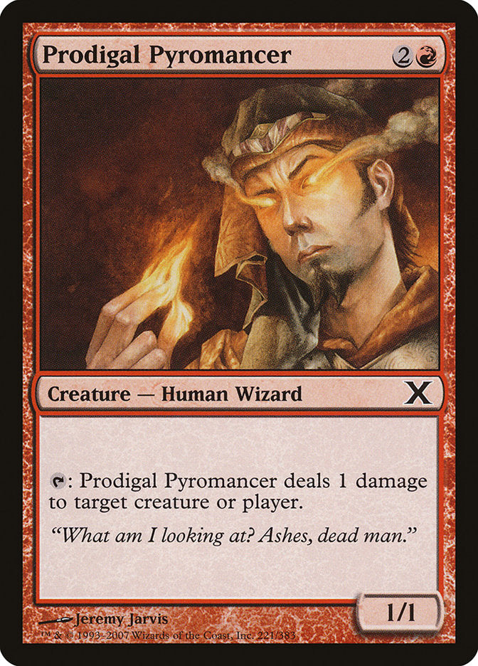 Prodigal Pyromancer [Tenth Edition] | Anubis Games and Hobby