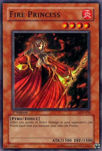 Fire Princess [LON-034] Super Rare | Anubis Games and Hobby