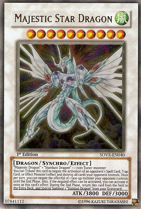 Majestic Star Dragon [SOVR-EN040] Ultra Rare | Anubis Games and Hobby