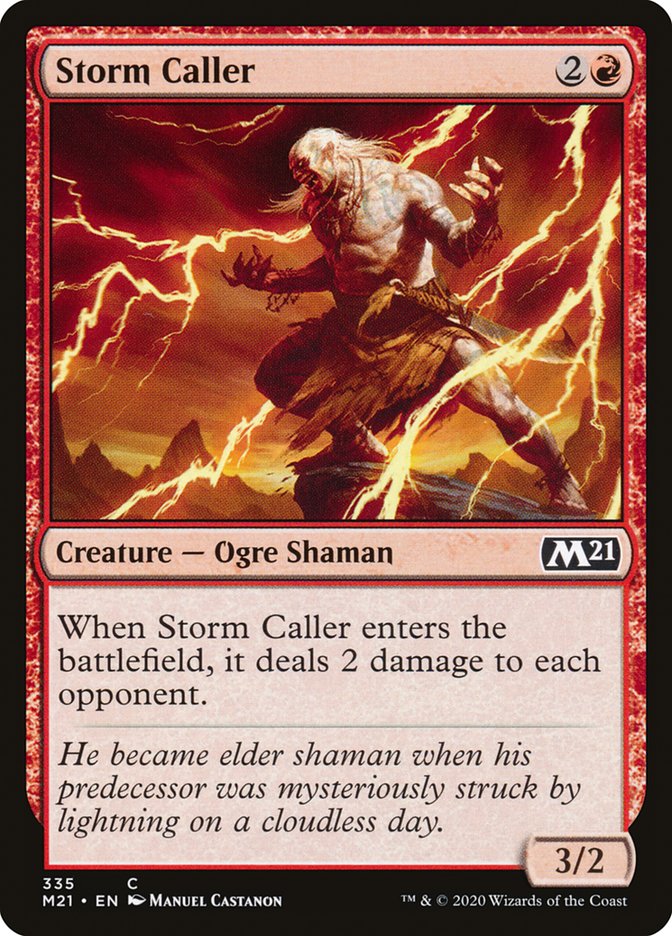 Storm Caller [Core Set 2021] | Anubis Games and Hobby
