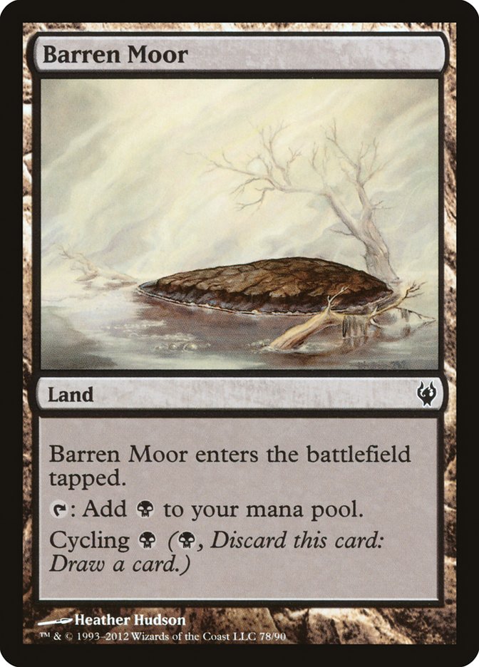 Barren Moor [Duel Decks: Izzet vs. Golgari] | Anubis Games and Hobby