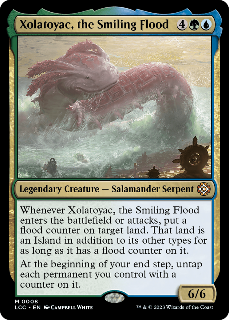 Xolatoyac, the Smiling Flood [The Lost Caverns of Ixalan Commander] | Anubis Games and Hobby