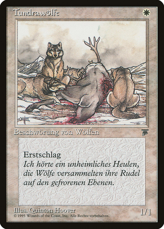 Tundra Wolves (German) - "Tundrawolfe" [Renaissance] | Anubis Games and Hobby