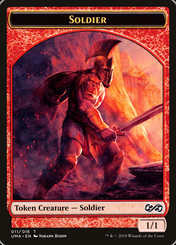 Soldier Token [Ultimate Masters Tokens] | Anubis Games and Hobby