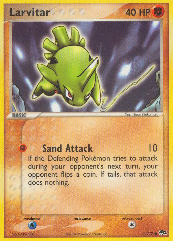 Larvitar (11/17) [POP Series 1] | Anubis Games and Hobby