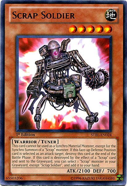 Scrap Soldier [STBL-EN024] Rare | Anubis Games and Hobby