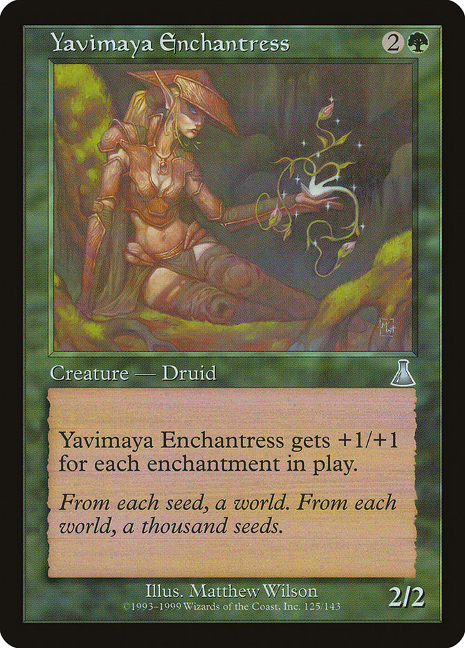 Yavimaya Enchantress [Urza's Destiny] | Anubis Games and Hobby