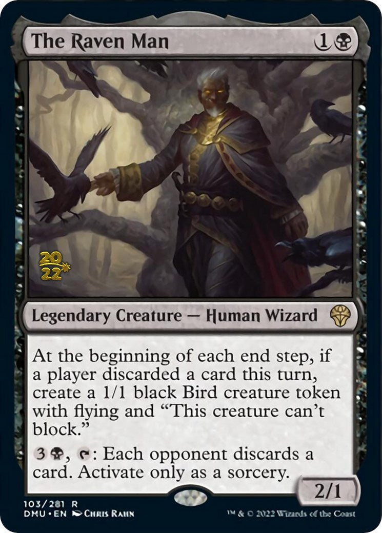 The Raven Man [Dominaria United Prerelease Promos] | Anubis Games and Hobby