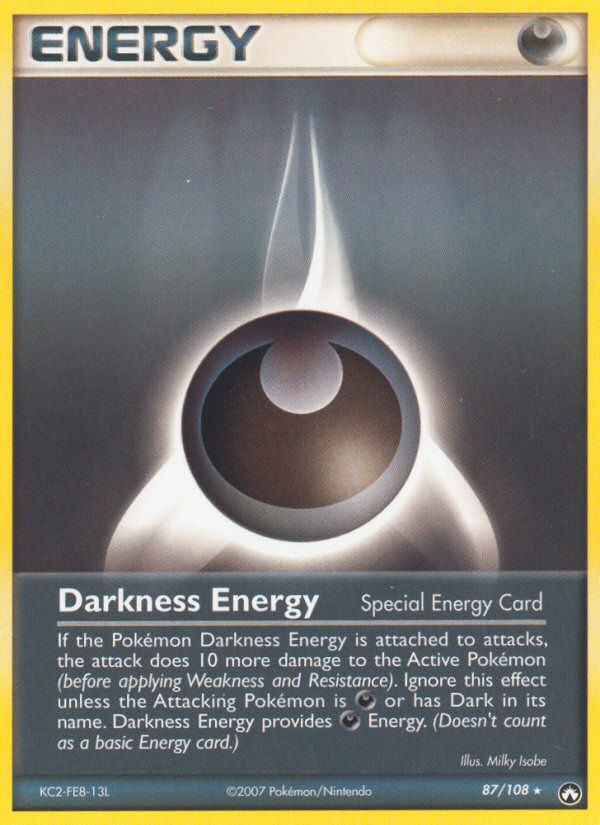 Darkness Energy (87/108) [EX: Power Keepers] | Anubis Games and Hobby