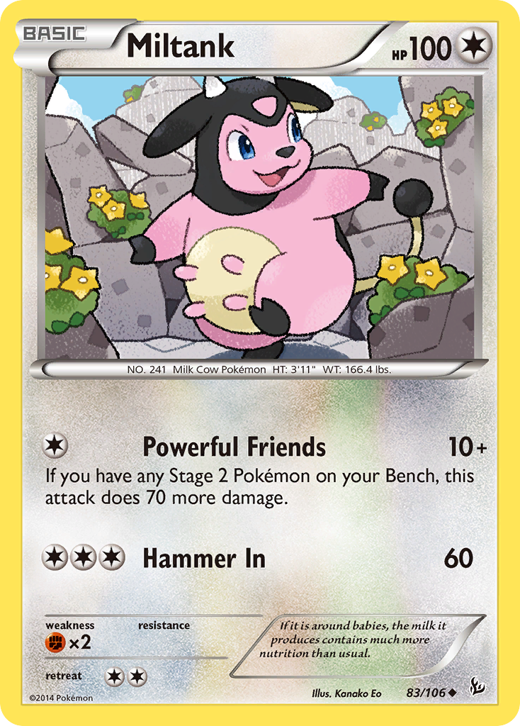 Miltank (83/106) [XY: Flashfire] | Anubis Games and Hobby