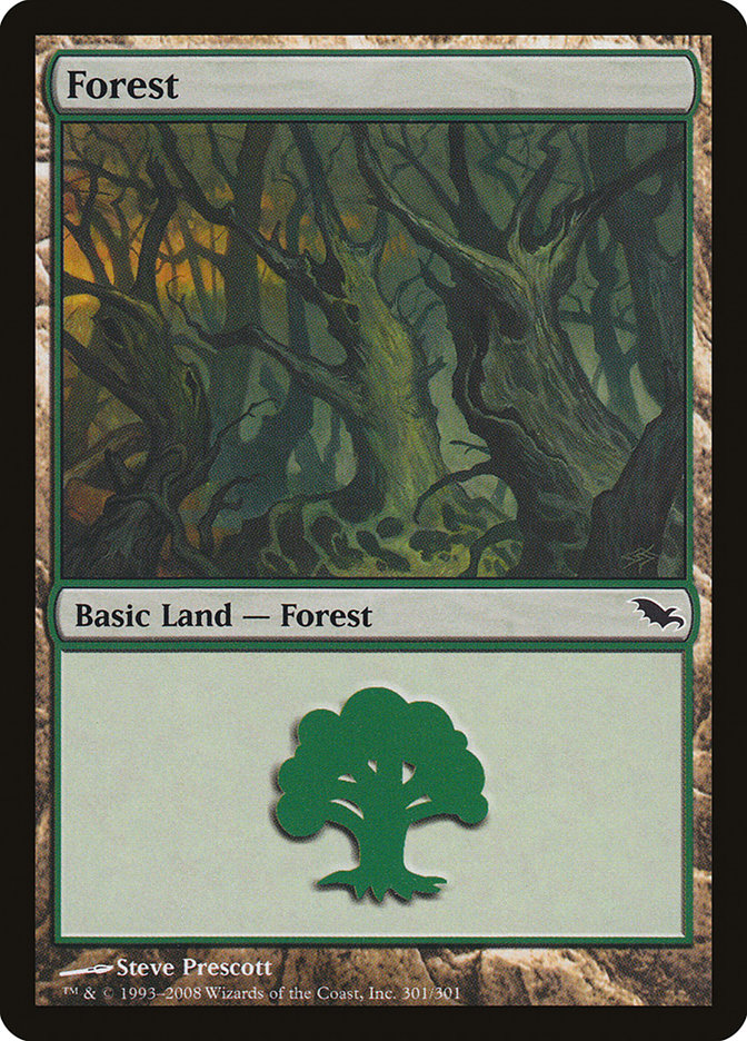 Forest (301) [Shadowmoor] | Anubis Games and Hobby