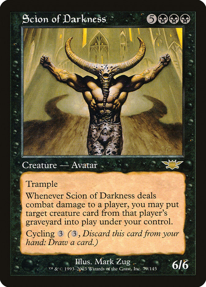 Scion of Darkness [Legions] | Anubis Games and Hobby