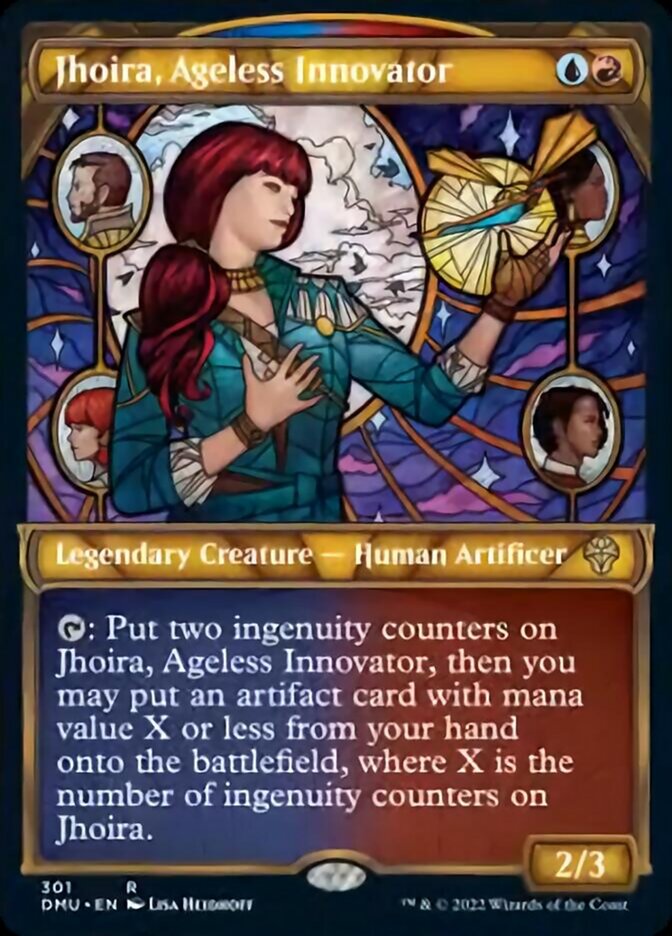 Jhoira, Ageless Innovator (Showcase) [Dominaria United] | Anubis Games and Hobby