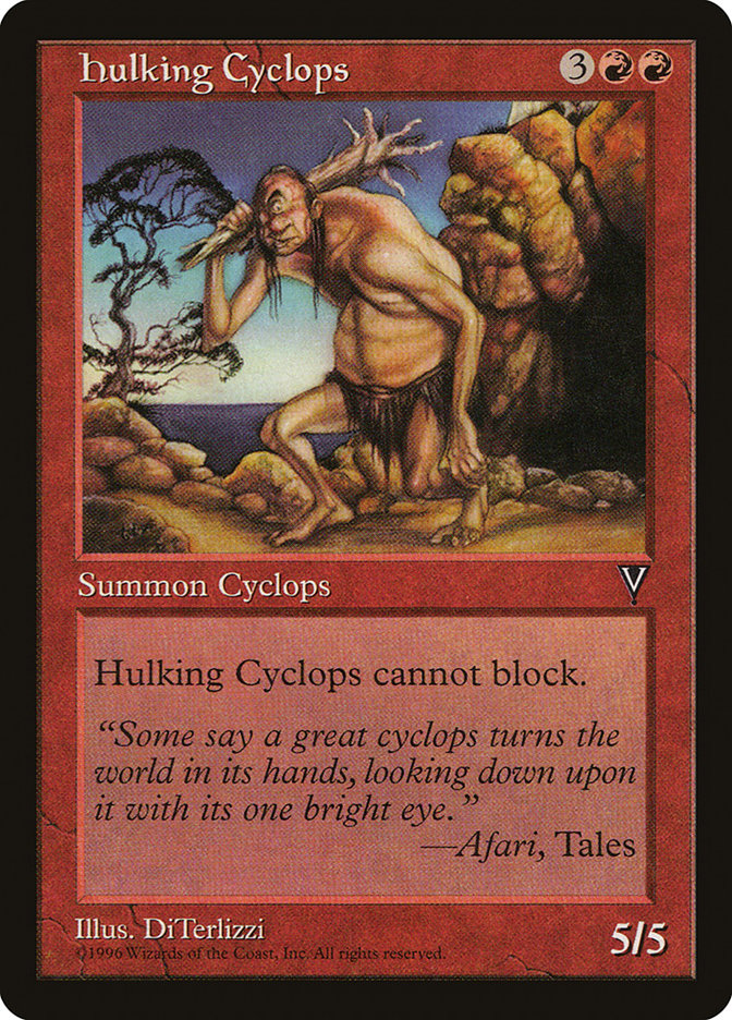Hulking Cyclops [Visions] | Anubis Games and Hobby
