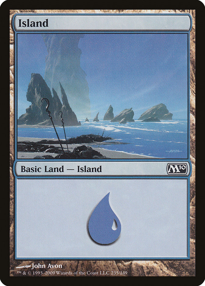 Island (235) [Magic 2010] | Anubis Games and Hobby