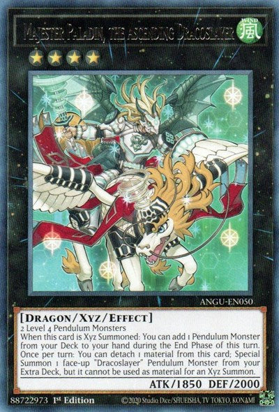 Majester Paladin, the Ascending Dracoslayer (Rare) [ANGU-EN050] Rare | Anubis Games and Hobby