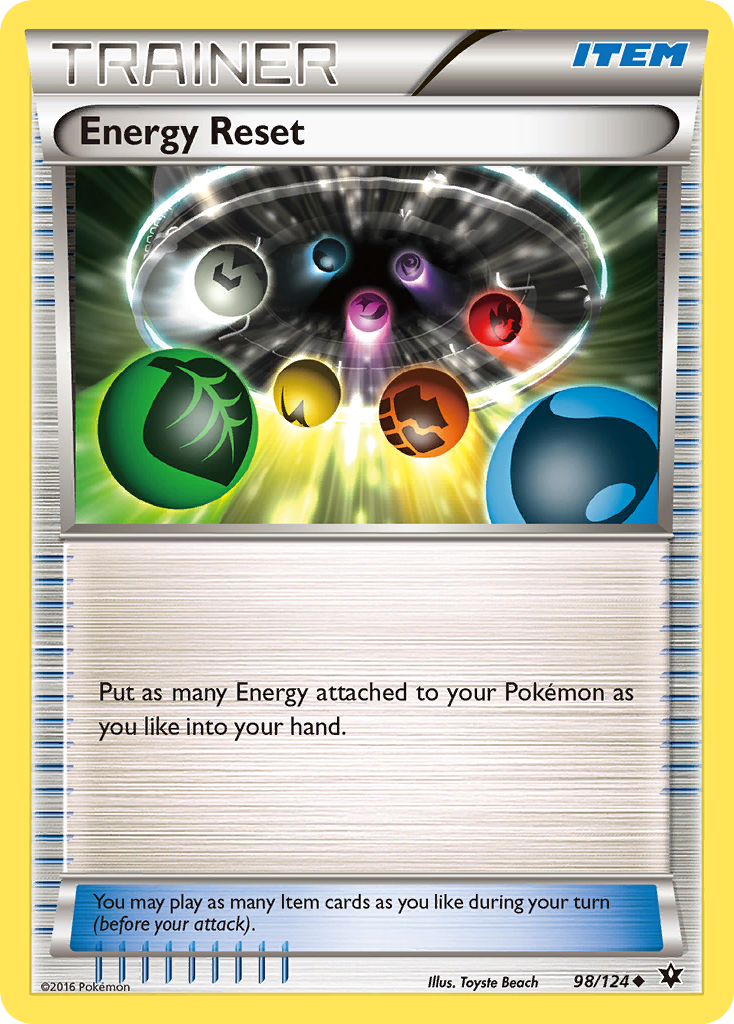 Energy Reset (98/124) [XY: Fates Collide] | Anubis Games and Hobby