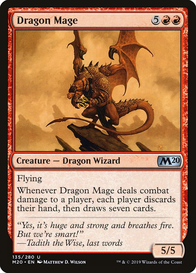 Dragon Mage [Core Set 2020] | Anubis Games and Hobby