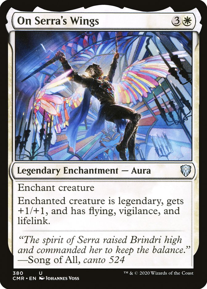 On Serra's Wings [Commander Legends] | Anubis Games and Hobby