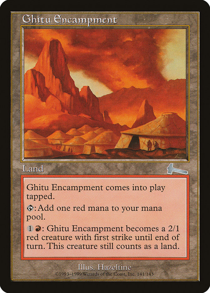 Ghitu Encampment [Urza's Legacy] | Anubis Games and Hobby