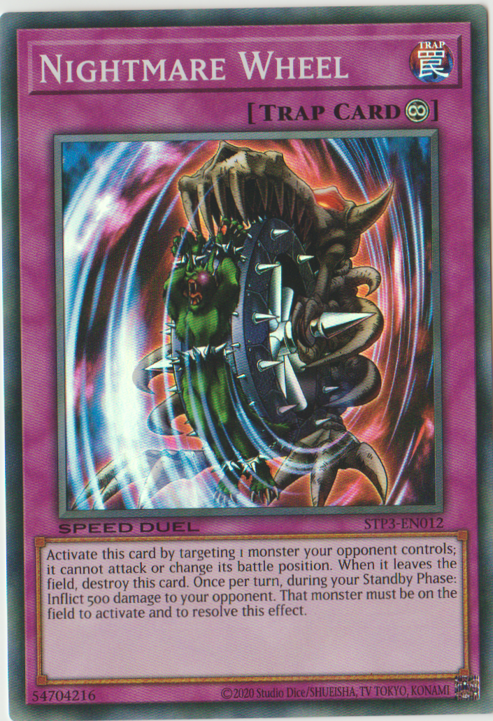 Nightmare Wheel [STP3-EN012] Super Rare | Anubis Games and Hobby