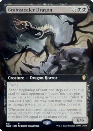 Brainstealer Dragon (Extended Art) [Commander Legends: Battle for Baldur's Gate] | Anubis Games and Hobby