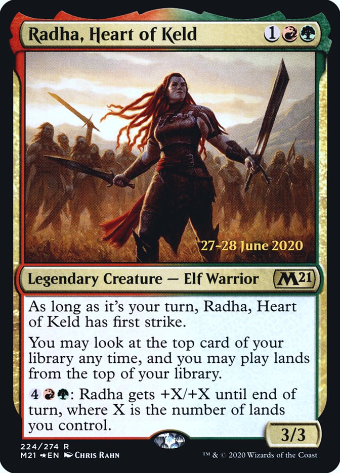 Radha, Heart of Keld [Core Set 2021 Prerelease Promos] | Anubis Games and Hobby