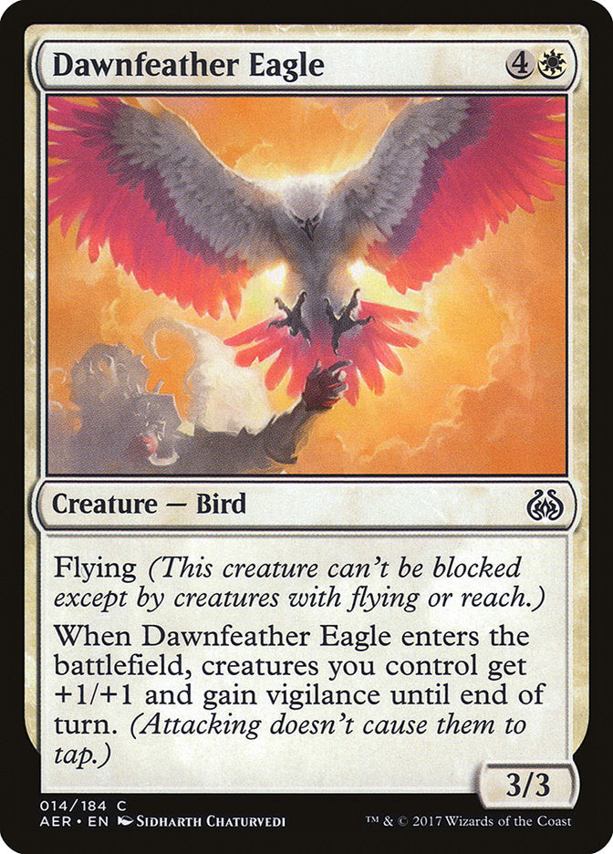 Dawnfeather Eagle (Intro Pack) [Aether Revolt Promos] | Anubis Games and Hobby