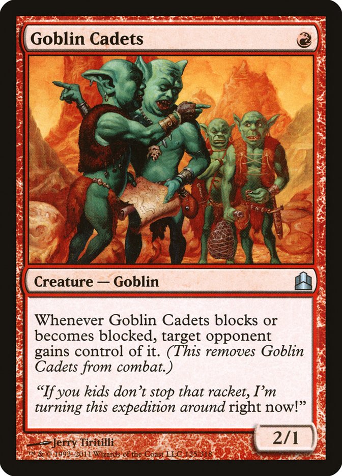 Goblin Cadets [Commander 2011] | Anubis Games and Hobby