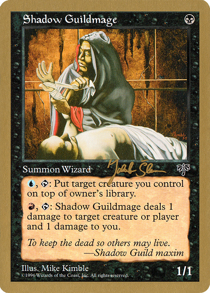 Shadow Guildmage (Jakub Slemr) [World Championship Decks 1997] | Anubis Games and Hobby