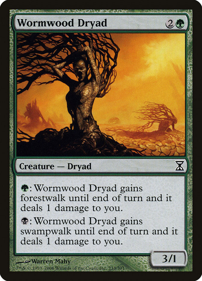 Wormwood Dryad [Time Spiral] | Anubis Games and Hobby