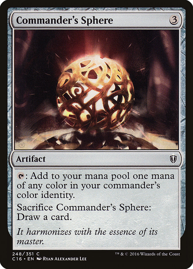 Commander's Sphere [Commander 2016] | Anubis Games and Hobby