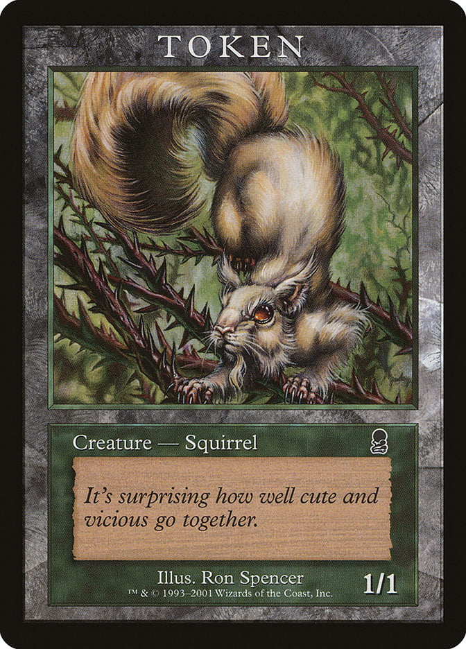 Squirrel Token [Magic Player Rewards 2002] | Anubis Games and Hobby